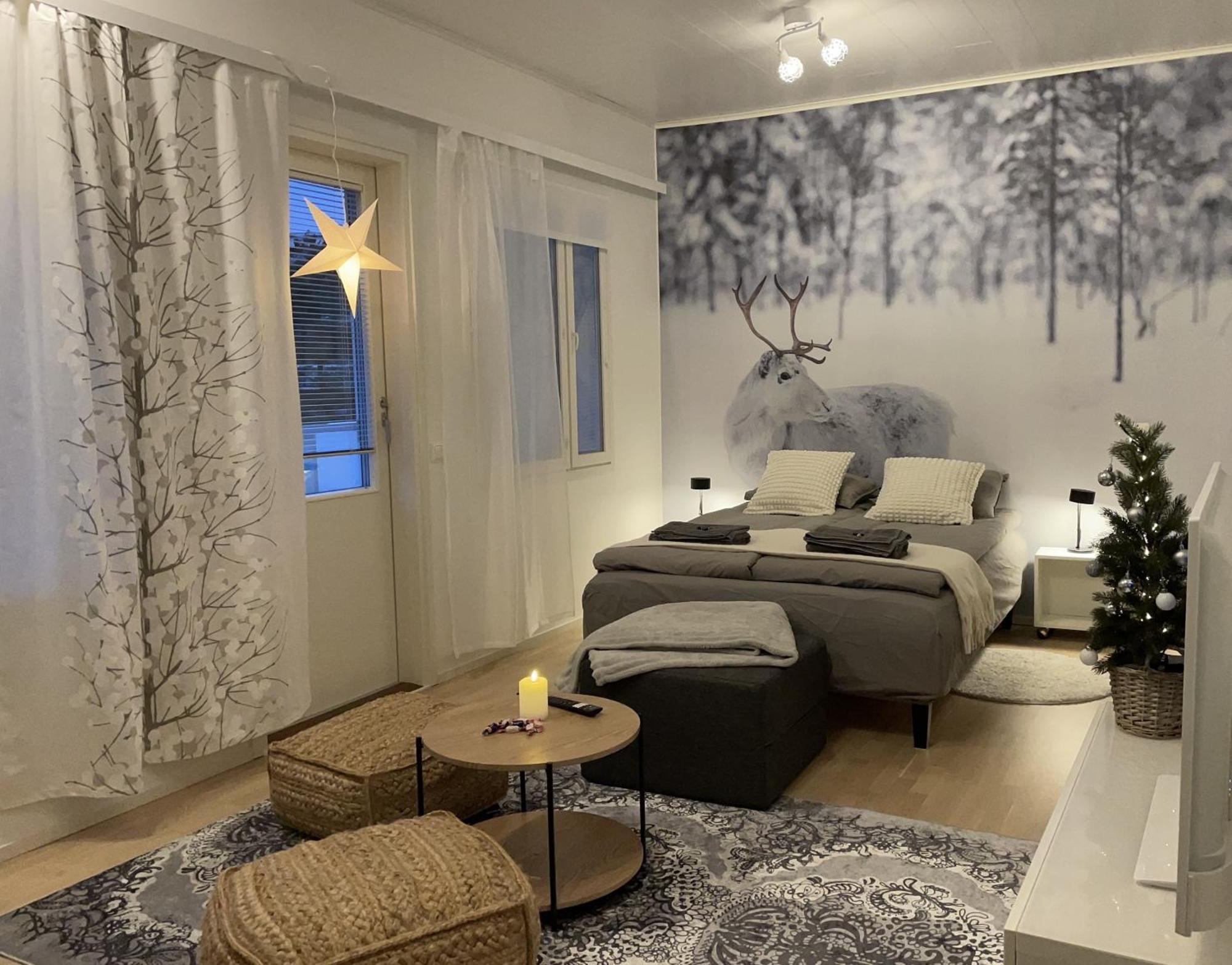 Studio Rudolf - Comfy City Apartment - Private Sauna - Free Wi-Fi - Near To The Centre Rovaniemi Exterior foto